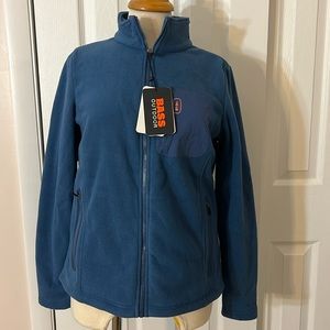 Bass Outdoor women’s fleece jacket, size S.